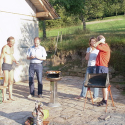 2002 • BOS-Klassentreffen bei Volker (27. Juli)